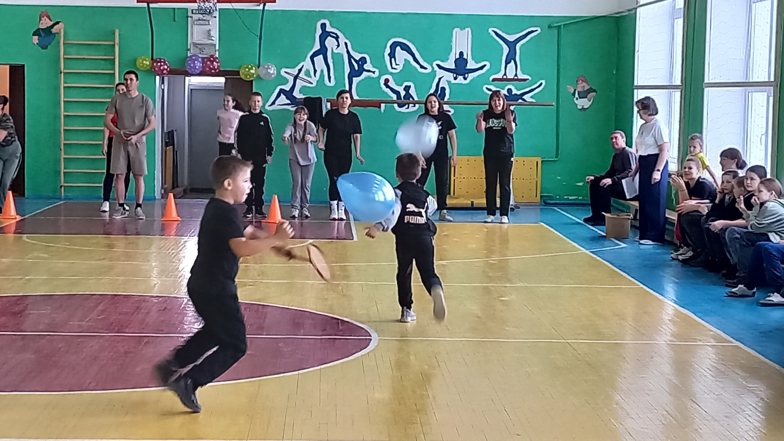Спорт и физкультура в школе.